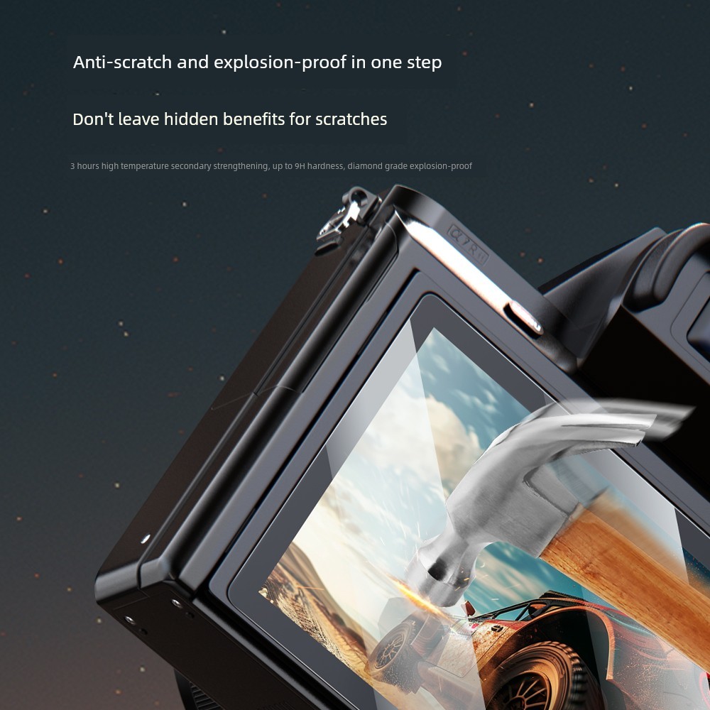 เหมาะสําหรับกล้อง Canon ฟิล์มกระจกนิรภัย R50V R50 RV R62 R8 G7X3 850D M200 R52 R63 R7R100R10M6IIM50I