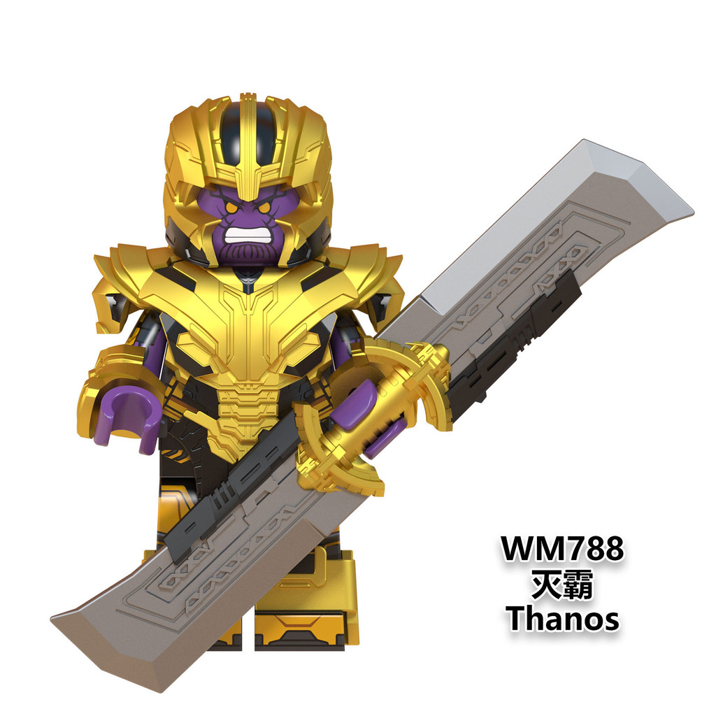 WM788 Superhero Series Building Block Minifigure ประกอบของเล่นเพื่อการศึกษา 12.25