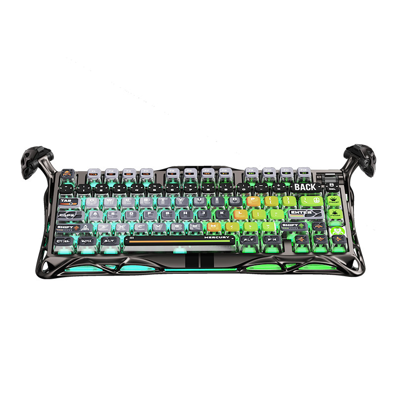 GravaStar GS V75 PRO EGRY Star Track กันน้ํา Single-Mode Gaming Magnetic Axis คีย์บอร์ดพร้อม Handbra