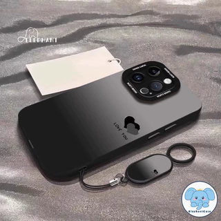 สำหรับIPhone 17 11 15 16 13 12 14 Pro Max 7 16 8 15 Plus XR XS Xเคสโทรศัพท์สไตล์ไล่สี หัวใจLove You สดใส ใส่แล้วเก๋