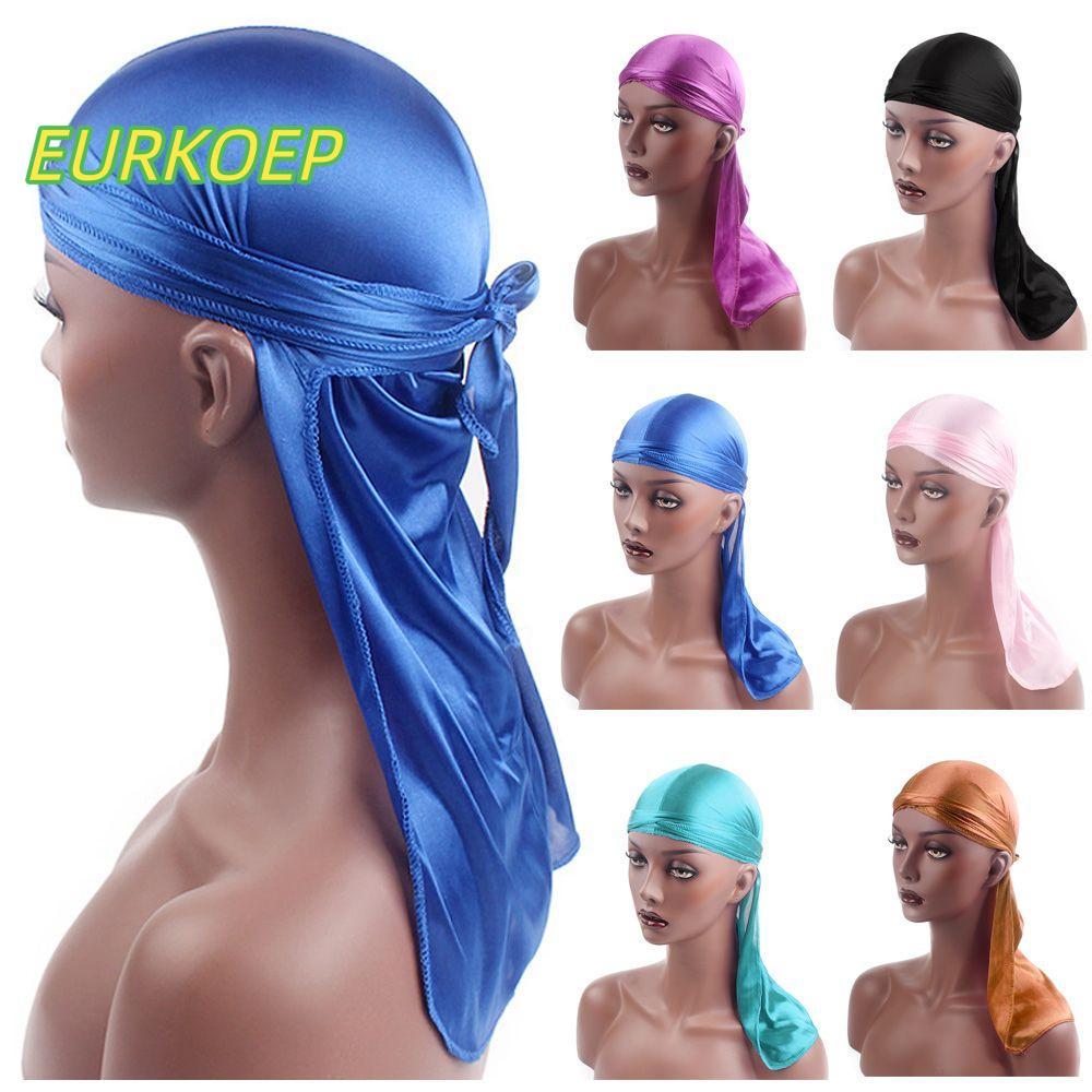 MAILE Bandana Adjustable Men Women Chemo Cap Cancer Head Scarf Headwrap Pirate Hat