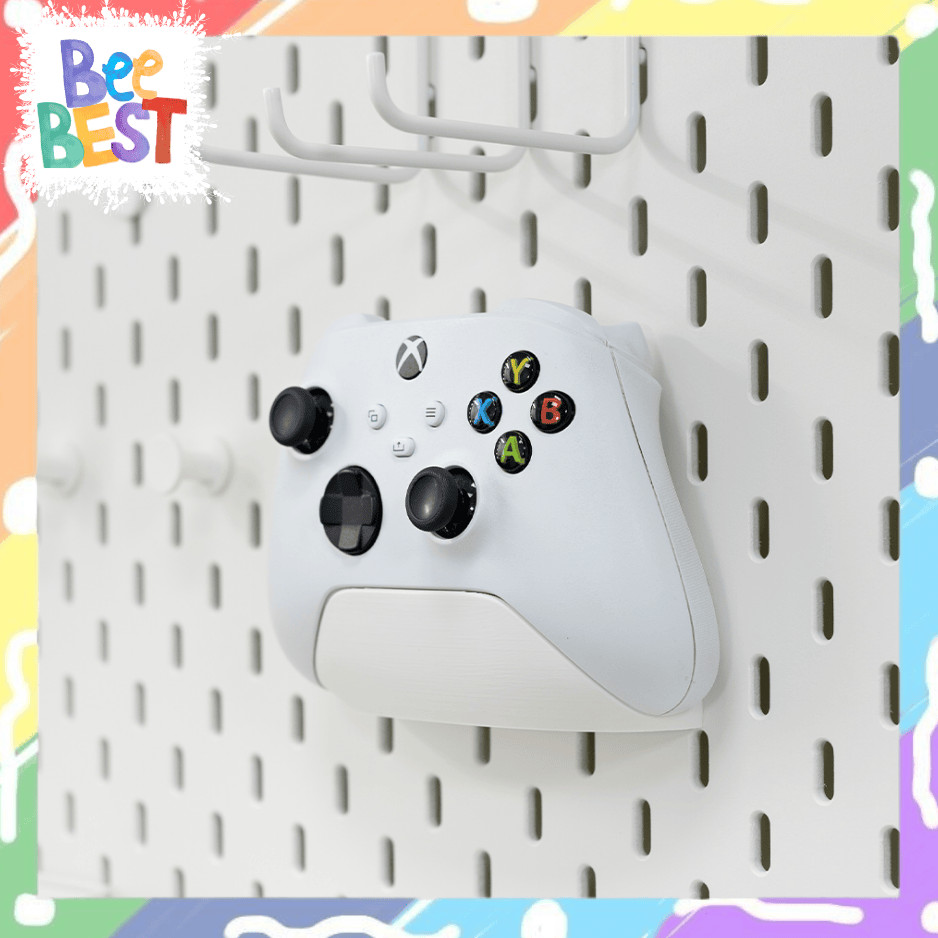 Xbox Controller Stand สําหรับ Pegboard IKEA Skadis - อุปกรณ์เสริมแผ่นหมุด