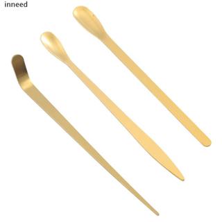 ช้อนมัทฉะอินนีด ไม้ชาสแตนเลสญี่ปุ่น ไม้ตักชาใบไม้แบบดั้งเดิม…