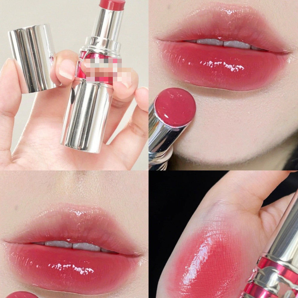ตัวอย่างมินิ:Gold Silver Round Tube Limited Lipstick 1.6g