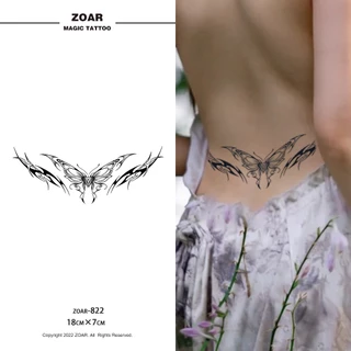 COD🔥 ⚡ส่งจากไทย⚡แทททู ZOAR🚛L07 Magic tattooเซ็กซี่ สติ๊กเกอร์รอยสัก กันน้ำ รอยสัก ลายสัก 15 วัน สีดำ