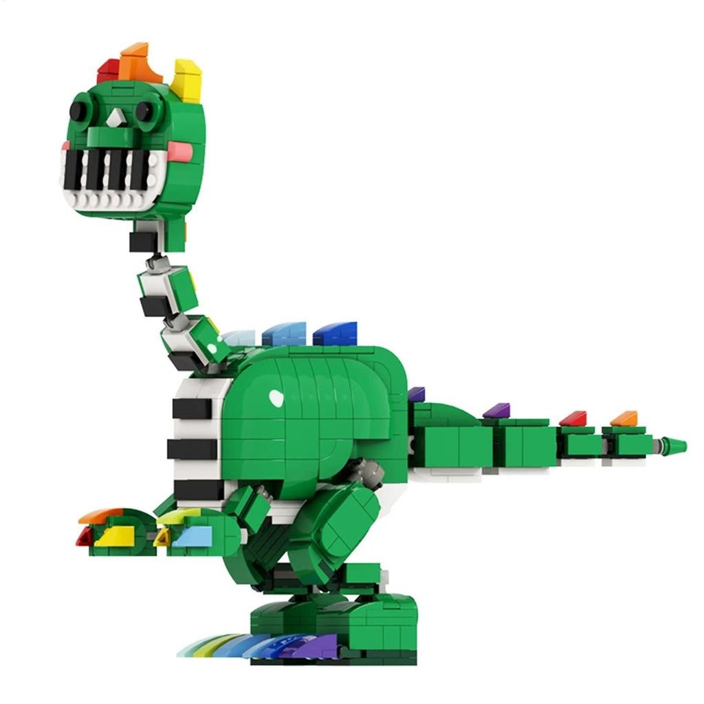 For Poppy Playtime 4 Pianosauruses Blocks Critter Figures Bricks Pianosauruses Building Blocks Piano