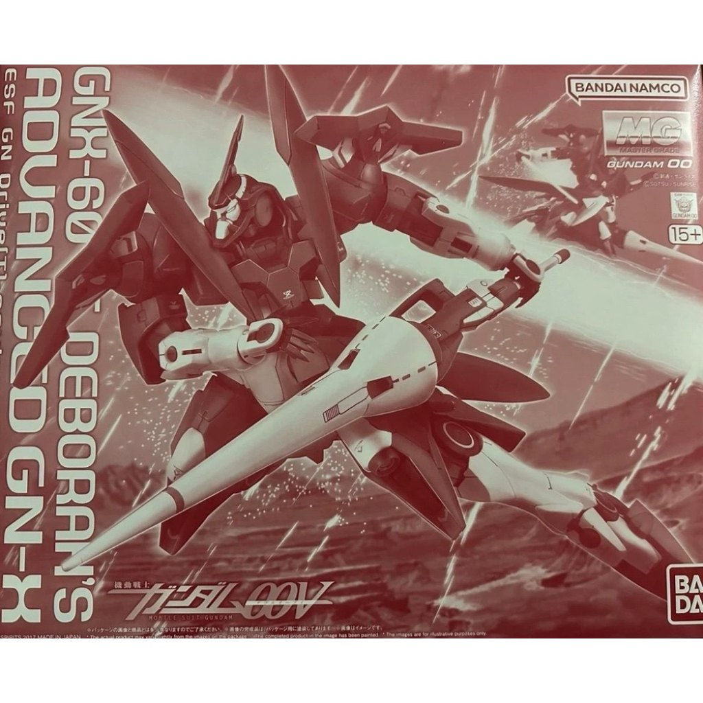 GUNDAM PB Limited MG 1/100 GNX-604T ขั้นสูง Doom สไตล์ GN-X GUNDAM อะนิเมะ Merchandise ของสะสมชุดของ