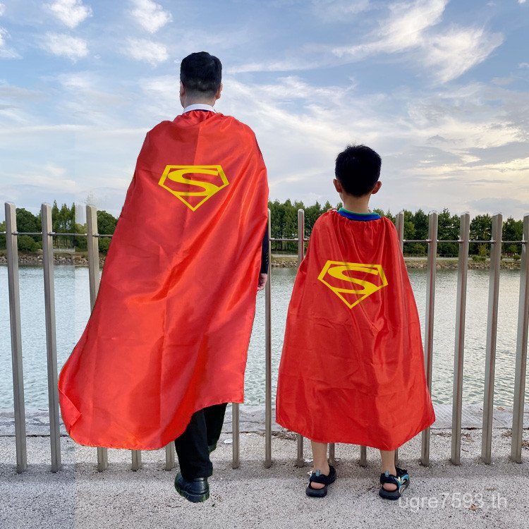 ชุดคอสเพลย์ Halloween Superman และ Batman สำหรับผู้ใหญ่และเด็ก