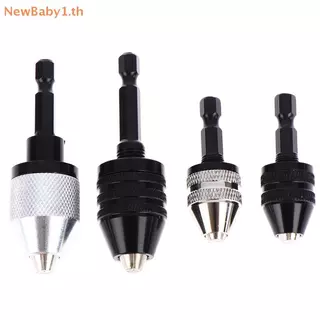 BABYONE 1/4 Hex Shank Keyless เจาะ Chuck Quick เปลี่ยนอะแดปเตอร์แปลงเจาะอะแดปเตอร์ TH