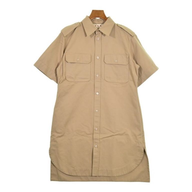 MARNI Dress Shirt Beige Women Direct from Japan Secondhand