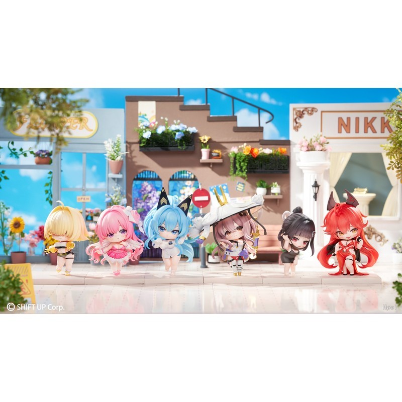 Authentic original design Hobby sakura Victory Goddess NIKKE SAC Q-style collectible figure set