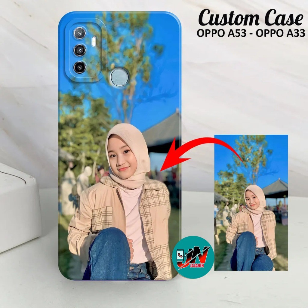 HP Custom Photo Case Oppo A53 - OPPO A33 เคสโทรศัพท์แฟชั่น เคสโทรศัพท์ เคสโทรศัพท์ (ชําระเงินปลายทาง