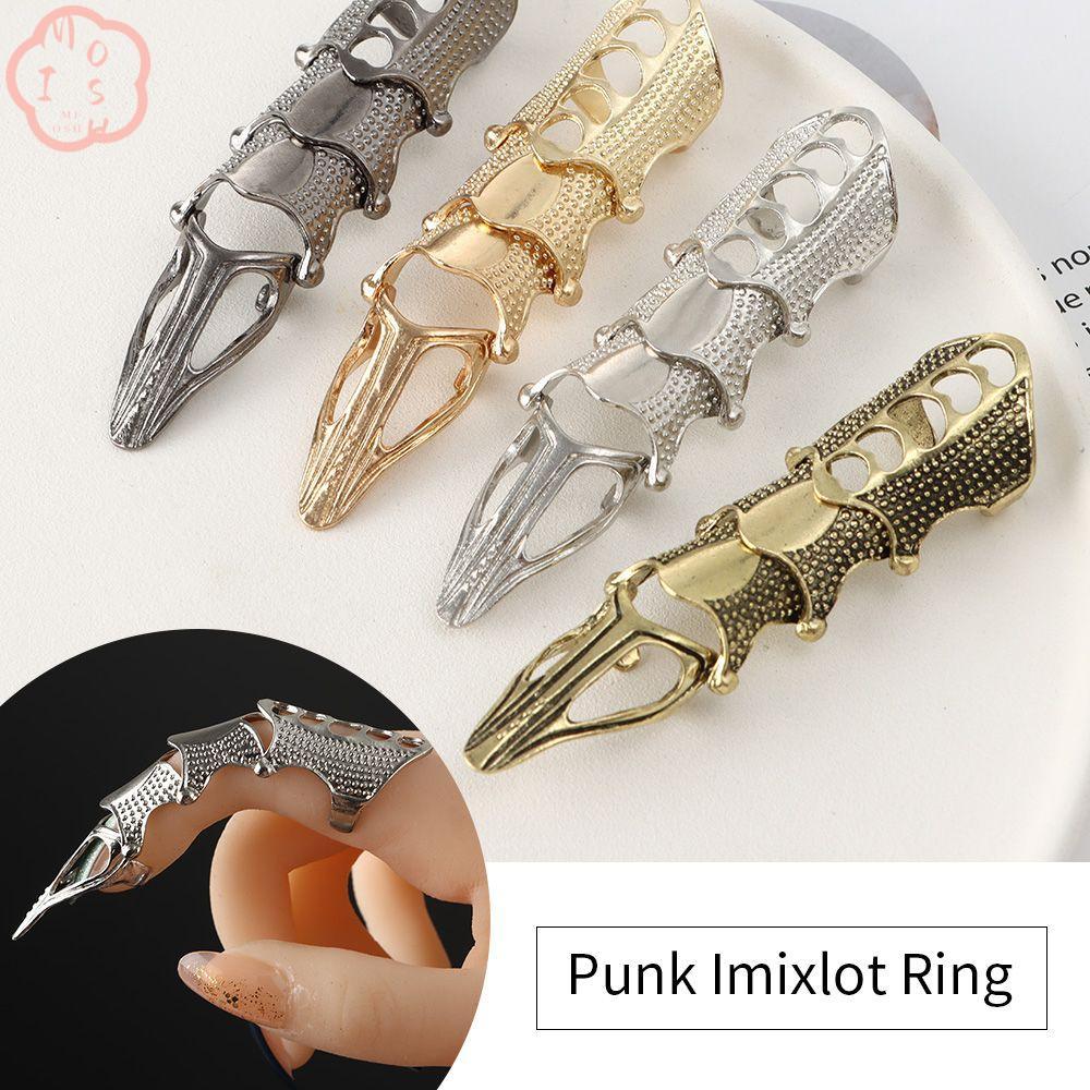 MIOSHOP Finger Claw Ring Knuckle Halloween Rock Scroll