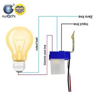 IWACHI สวิตซ์แสงแดด รุ่น MULTI-A PHOTO CONTROLS SMART SENSE สวิตซ์แสง เซนเซอร์แสง โฟโต้สวิตซ์