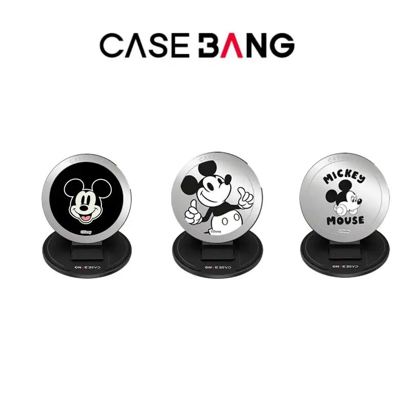 Casebang Magnetic Mickey&Friends Series Phone Grip Stand, การออกแบบทรายดูด, เข้ากันได้กับแม่เหล็ก, โครงสร้างที่ถอดออกได้แม่เหล็ก