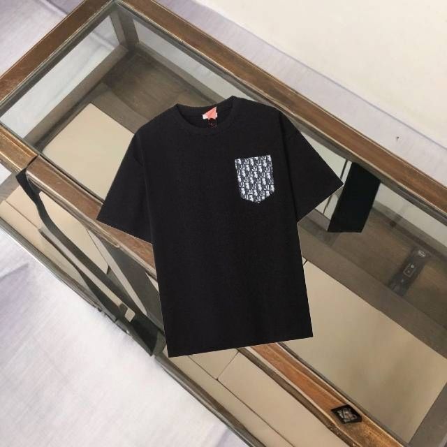 เสื้อยืดแขนสั้นคอกลมสำหรับฤดูร้อน พิมพ์ตัวอักษรแฟชั่นสตรีท พร้อมไซส์ใหญ่