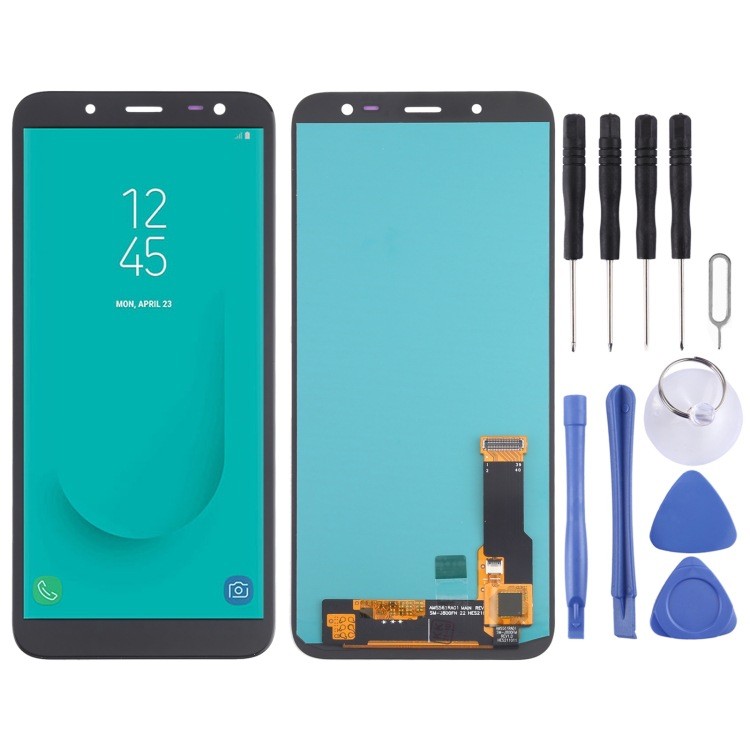 เหมาะสําหรับ Samsung สําหรับ Galaxy J6 SM-J600 OLED LCD Touch Assembly