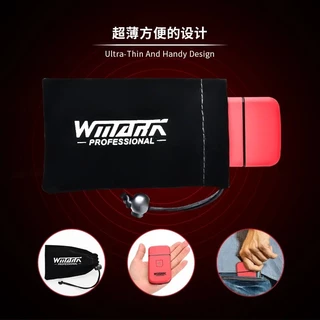WMARK NG-7901 เครื่องโกนหนวดผู้ชายบางเฉียบมินิสแตนเลสไทเทเนียมชุบสองใบมีดตาข่ายมีดโกนจอนผมไฟฟ้าตัดผม