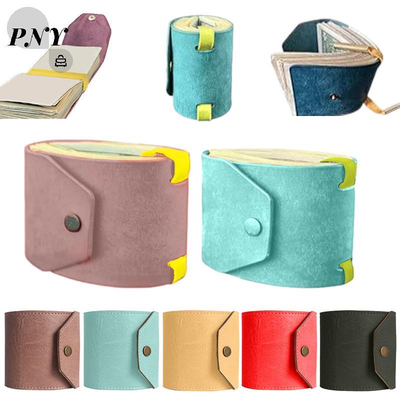 [PNY] กระเป๋าสตางค์ Cash Wrap, Handy Fast Cash Access Money Holder For Cash, Leather Money Wallet Or