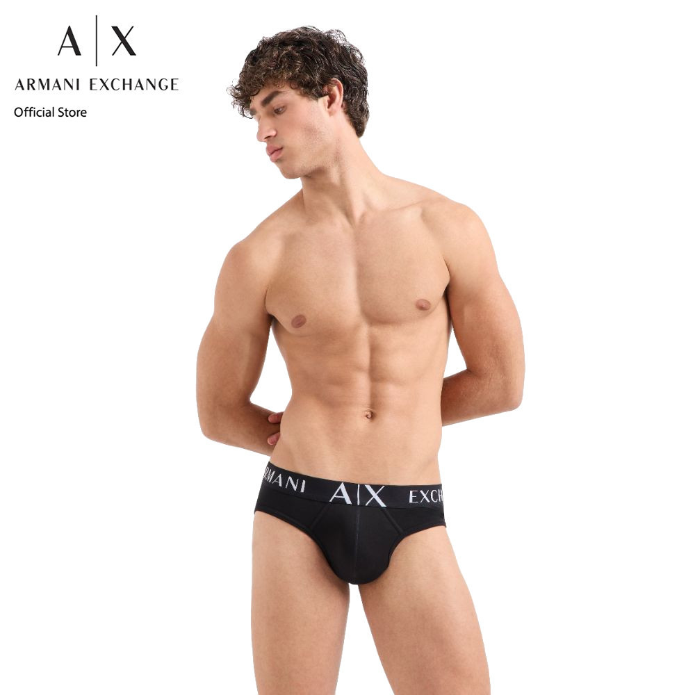 Armani Exchange กางเกงในผู้ชาย รุ่น 956003-CC282-00020-สีดำ