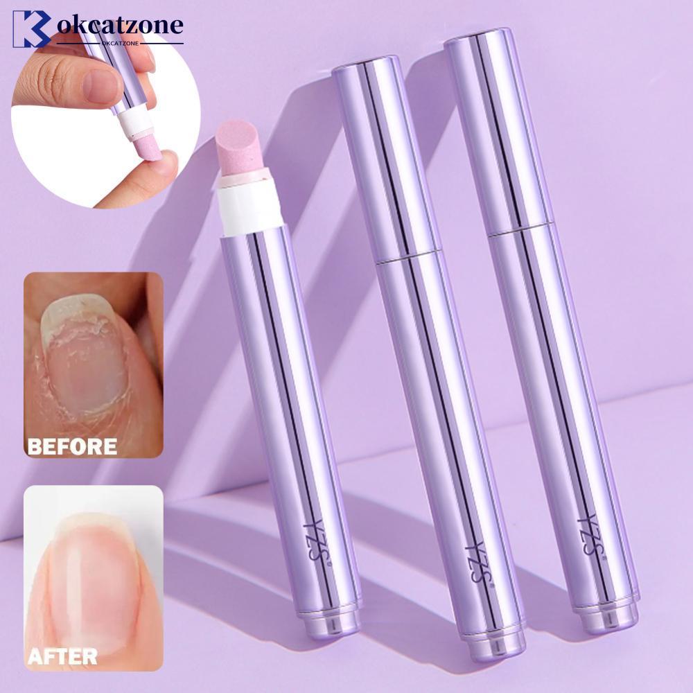 OKCATZONE 3 in 1 Nail Essence ดินสอ Finger Edge Oil Dead Skin Nail Care Nutrient Solution เล็บเสียหา