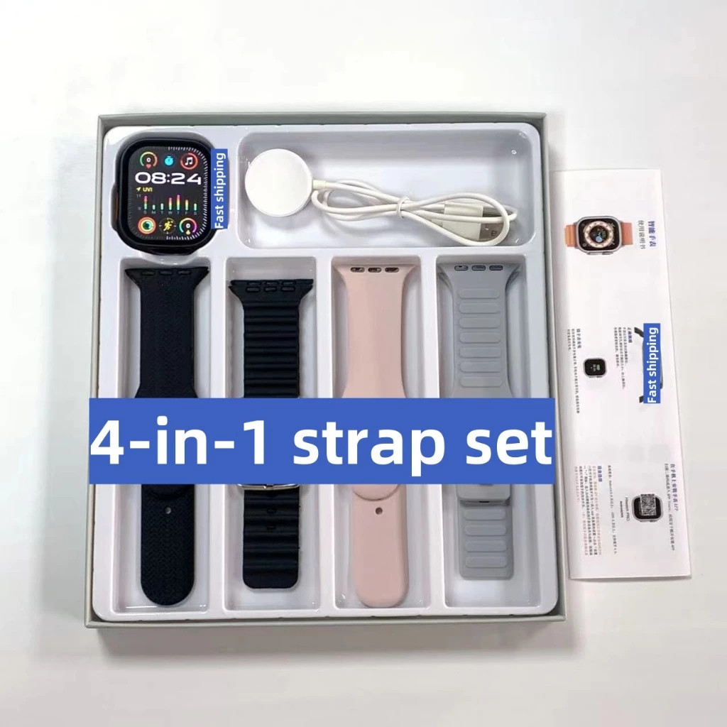 สมาร์ทวอทช์ T20 Ultra 2 4-in-1 สายนาฬิกา หลากสี บลูทูธโทร สุขภาพ