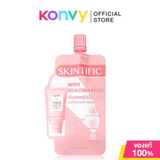 SKINTIFIC Serum Sunscreen SPF50+ PA++++ สคินทิฟฟิค เซรั่มกันแดด 7g (MSH Niacinamide/5X Ceramide)