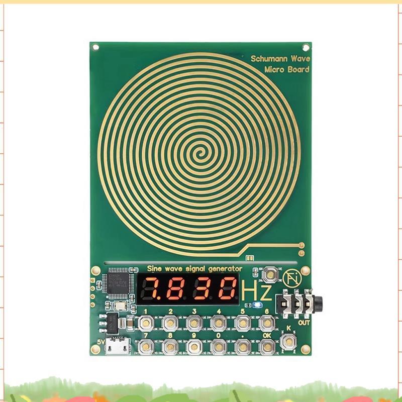 DC5V 0.01Hz- 99999Hz ปรับความถี่ Sine Wave Generator Micro-USB 7.83HZ Wave Generator ไม่มีเชลล์