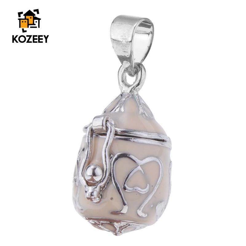 [KOZEEY] จี้โกศรูปไข่เคลือบ สำหรับเก็บเถ้ากระดูก พร้อมมอบเป็นของที่ระลึก