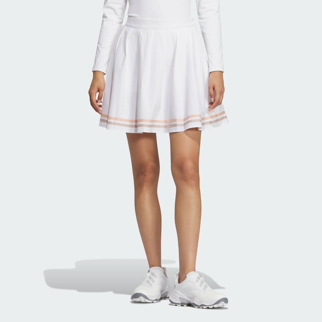 adidas Golf AEROREADY Pleated Skirt Women White JF4615