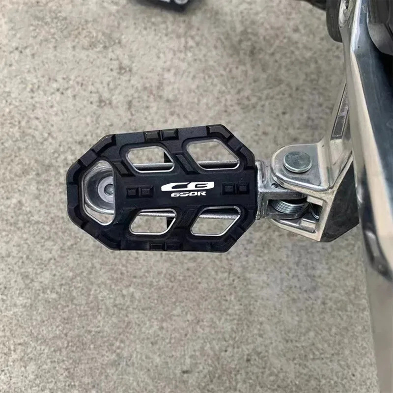 สําหรับ HONDA CBR650R CBR650 CBR 650 R อุปกรณ์เสริมรถจักรยานยนต์พักเท้าเท้า Peg Rider Wide Footpegs