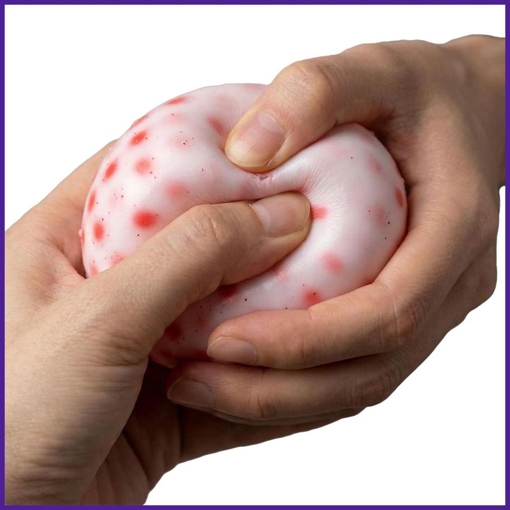 ของเล่นบีบ Pimple Pop Soft Non-sticky Pear Pinch ของเล่น Rebound Fidget สําหรับ 15-35 ปีเยาวชนวันเกิ