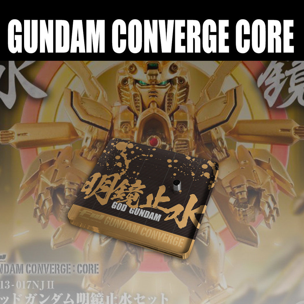 [พร้อมขายึดพร้อม] GUNDAM CONVERGE CORE GUNDAM Mirror Water Stop Set ฐานโมเดล