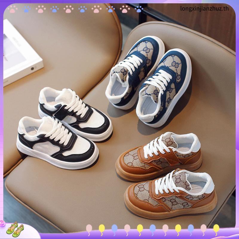 พร้อมส่ง รองเท้าผ้าใบลําลอง น้ําหนักเบา ใส่สบาย แฟชั่นสําหรับเด็กผู้ชาย และเด็กผู้หญิง ราคา ถูกที่สุด ดีลบีเคเค แกลเลอรีภาพที่ 2