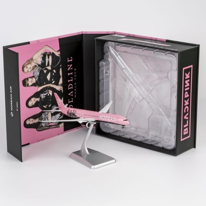 NG MODEL Daehan Airlines 787-10 BlackPink (สีชมพู) บรรจุภัณฑ์ธรรมดา I