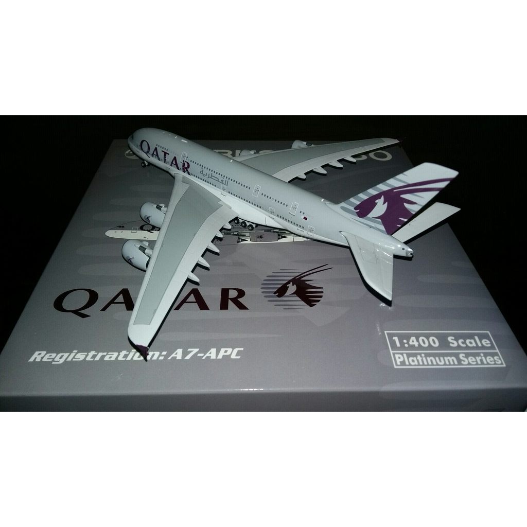 #1:: : รุ่น 400#PH卡塔尔航空模型A380