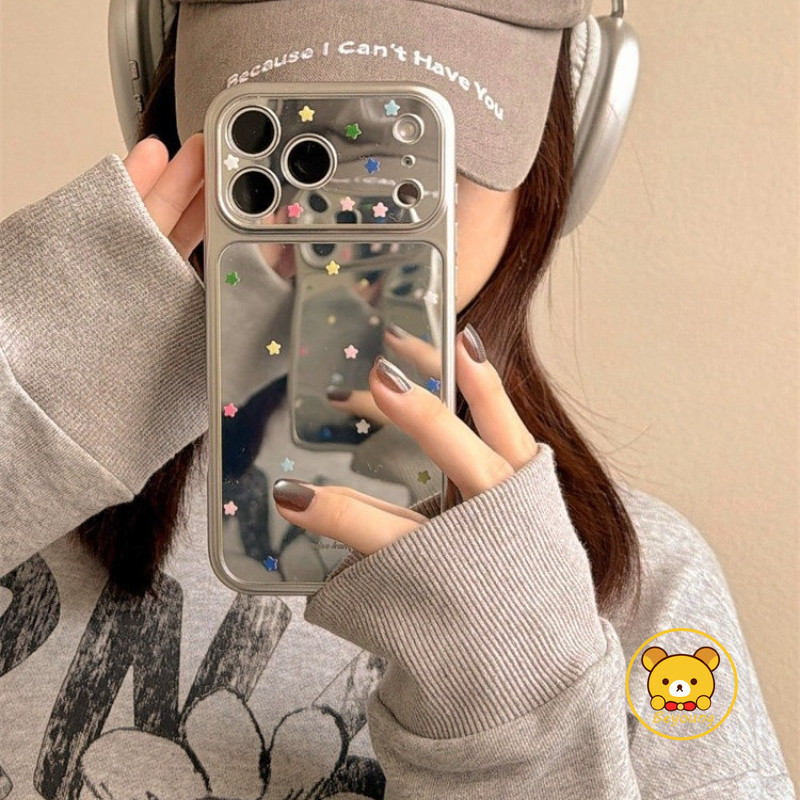 Starการ์ตูนกระจกเคสโทรศัพท์สําหรับOPPO Reno 15F 15C 15 Pro Max Mini 14 13 Proค้นหาX9 X8S X8 Plus Pro Ultra K12X 5G 4Gฝาครอบน่ารักกันกระแทกป้องกันกล้องปลอกนุ่ม