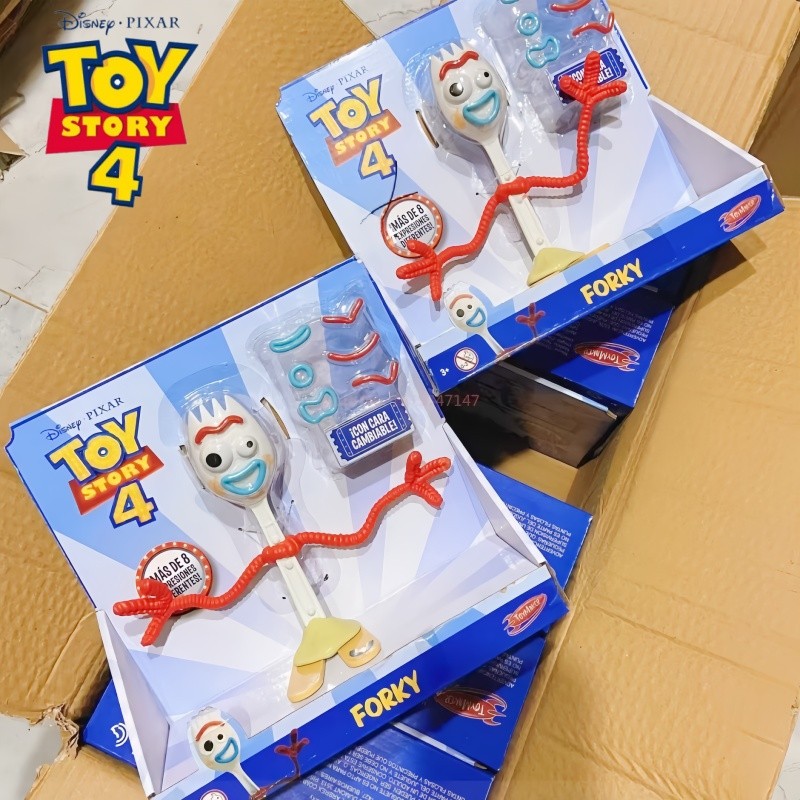 16 ซม.ของเล่น Forky น่ารักตัวเลขการกระทําคอลเลกชัน Modle พลาสติก Diy ของเล่น