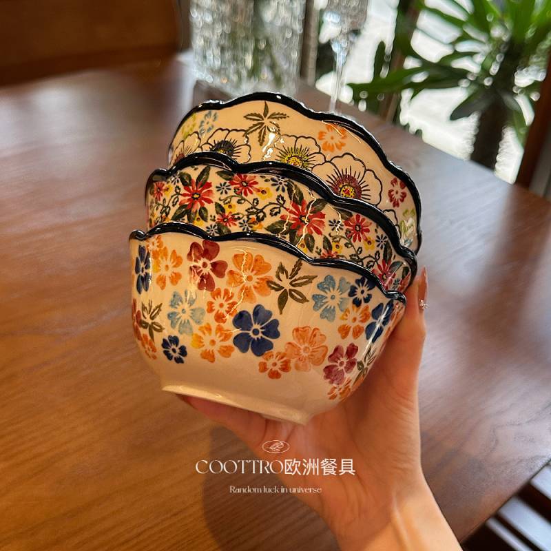 5-Inch Rice Bowl Ceramic Bowl Vintage Rice Bowl Soup Bowl Noodle Bowl Rice Bowl iPsV