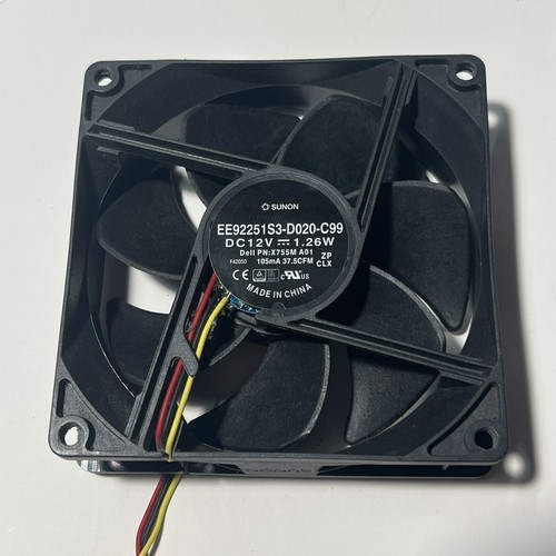 SUNON 9225 12V 1.26W EE92251S3D020C99 9 ซม.9025 DC พัดลมระบายความร้อนอุตสาหกรรม
