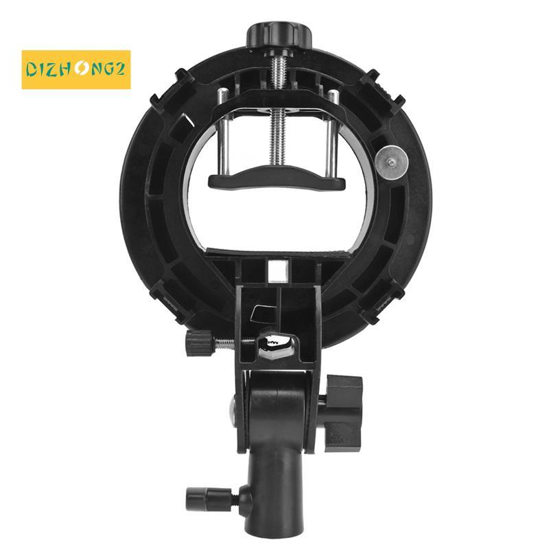 [dizhong2]S Type Bracket สําหรับ Bowens Mount Holder S Type Bracket Holder สําหรับ Speedlite Flash S
