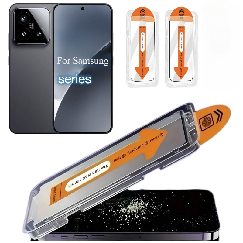 2 ชิ้นพรีเมี่ยม Oleophobic เคลือบกระจกนิรภัยสําหรับ Samsung Galaxy A07 A06 F07 M07 A05 A05S M06 F05 