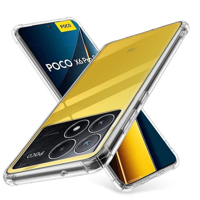 เคส XIAOMI POCO X7 5G / X7 PRO 5G / POCO X6 5G / X6 PRO 5G Soft Anticracking Air bag Jelly Case