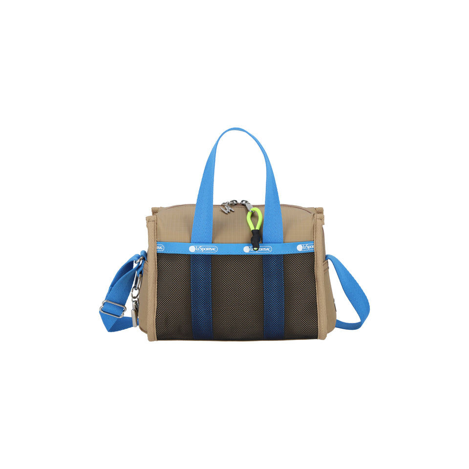 MSGM x LeSportsac Metro Xbody - Metro Khaki/น้ําเงิน