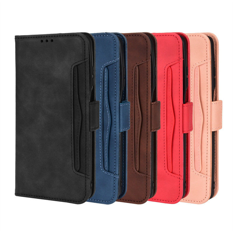 เหมาะสําหรับ Motorola G200 5G เคสโทรศัพท์ Moto S30 โทรศัพท์ซองหนัง Multi-Card Slot Flip เคสป้องกัน