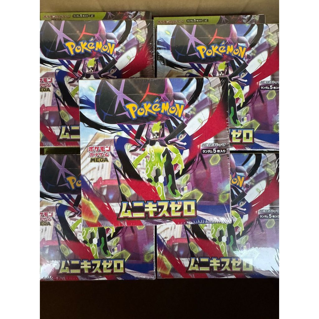 Pokemon Card 🇯🇵Japan Monikis Zero (M3) Booster Box 🇯🇵 Japan
