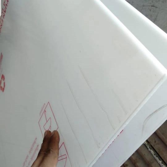 แผ่นไนลอน HDPE 1mm x 1000mm x 1000mm (แผ่น PE)