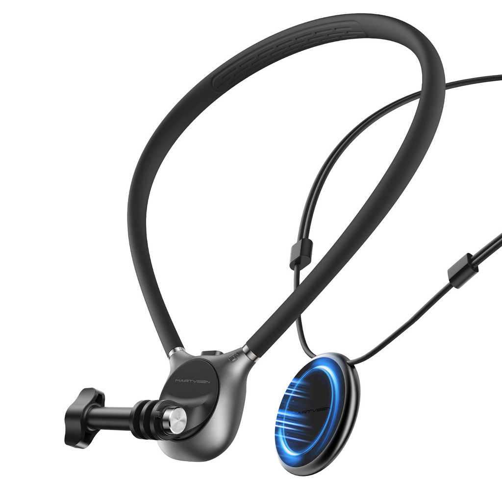 S7 Ultra Neck Mount สําหรับ Action Camera สายรัดหน้าอกที่วางโทรศัพท์แม่เหล็ก Soft & Skin-Friendly แฮ