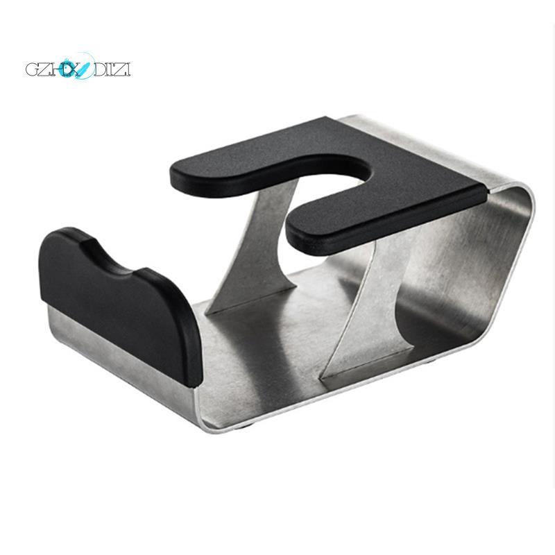 GzhxdiiziAnti-Slip Coffee Portafilter Stand Universal Holder Weight Bracket Tamper Support