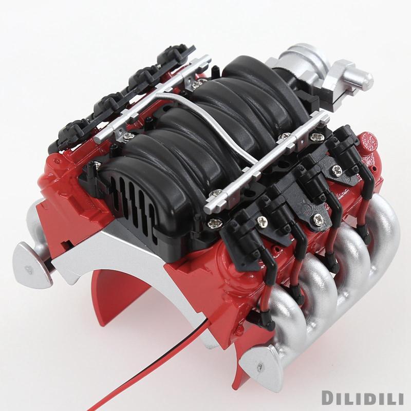[Dilidili] รถ RC Djv8 จําลองพัดลมเครื่องยนต์หม้อน้ํา 6.2x6.5x5.2 ซม. สําหรับ 1/10 RC Trail